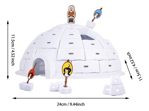 Genérico Juego Igloo Manias, Dont Break Ice Game, Divertido