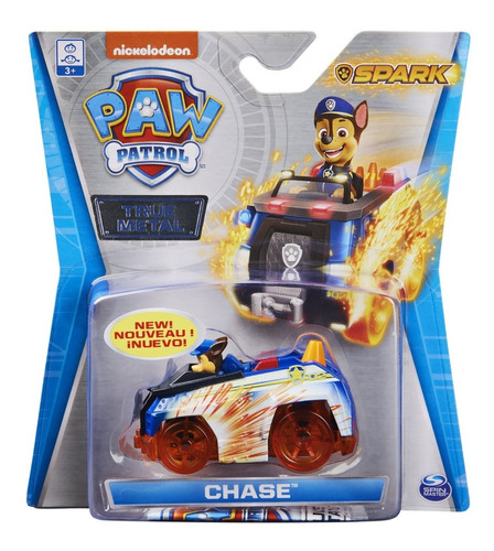 Paw Patrol True Metal Jet To The Rescue Vehiculo Coleccion Color Chase / Spark