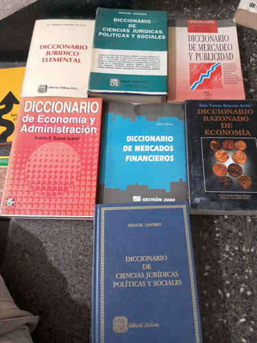 Diccionario De Economía, Finanzas, Administración Y Derecho 
