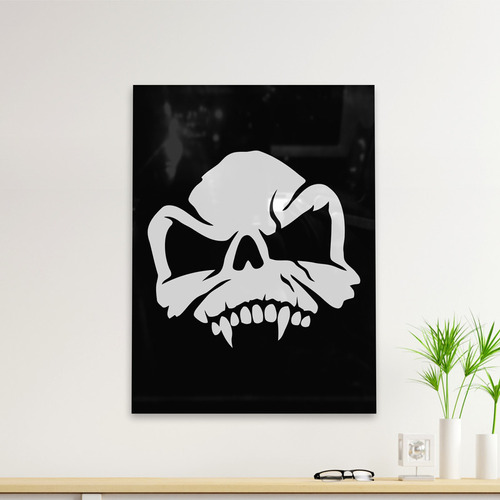 Cuadro Deco Vampire Skull (d0669 Boleto.store)