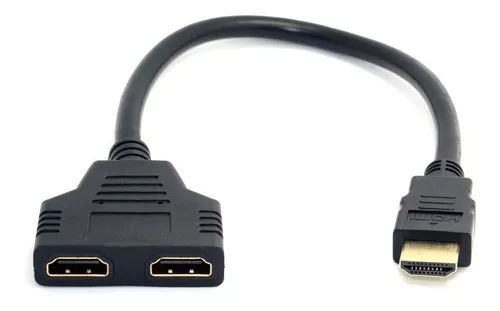 Splitter Pasivo HDMI Macho a 2 HDMI Hembra