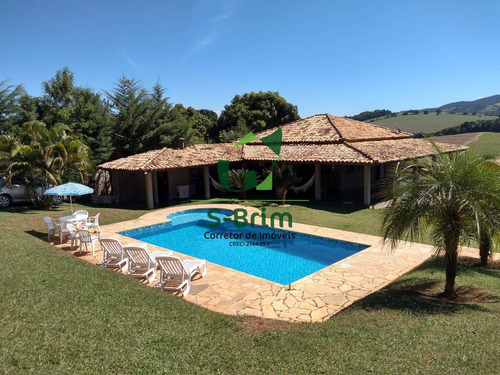 Imagem 1 de 15 de Excelente Chácara Mobiliada - Bragança Paulista, Portal São Marcelo - 1041