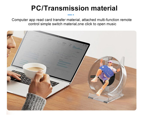 Proyector Holográfico 3d Compatible Ventilador 3d De