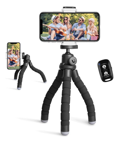 Ubeesize Phone TriPod, Portable And Flexible TriPod With Wir