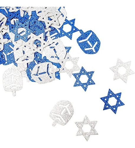 Hanukkah Glitter Cutouts - Holiday Cutouts - Star - Dre...