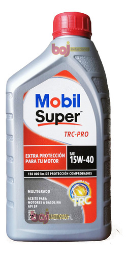 Aceite Para Motor Mobil Super 15w40 Multigrado