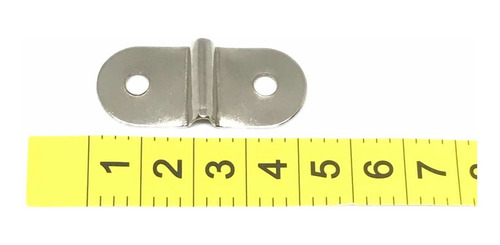 Chapa Para Pretal Chico X 10u. (para P/15 Y 20mm)