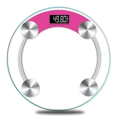 Balanza Digital De Baño Kanji 2003a Hasta 180kg Azul O Rosa