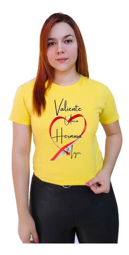 Polera Feminista 8 De Marzo Valiente Hermosa 100% Algodón