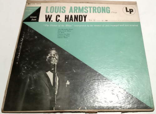 Louis Armstrong Plays W.c. Handy Vol.2 Vinilo 10 Pulgadas