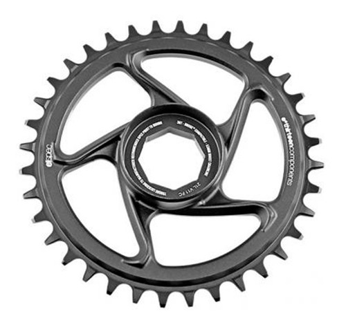 Chainring E*thirteen E Spec Aluminium Direct Mount 38t Black