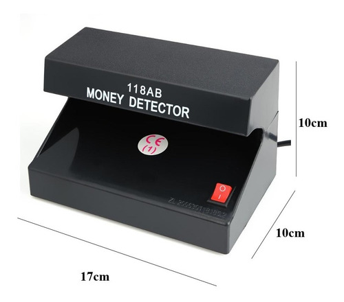 Imagen 4 de 10 de Detector Billetes Falsos Luz Violeta Maquina Detectora 220v