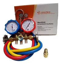 Comprar Manifold Refrigeracion R410 R22 R134 Mangueras Valvulas