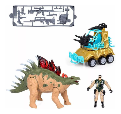 Adventure Force Set Captura De Dinosaurios