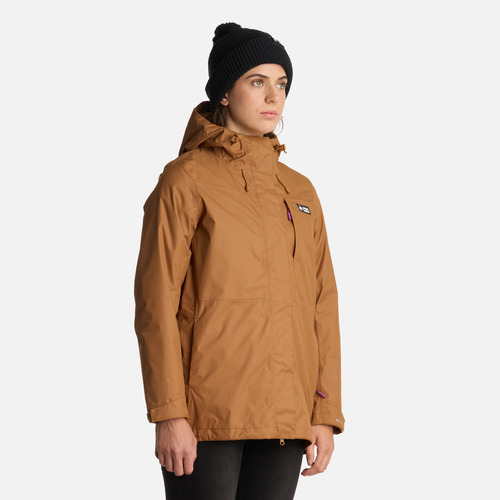 Chaqueta Mujer Corteza Mostaza Haka Honu I25