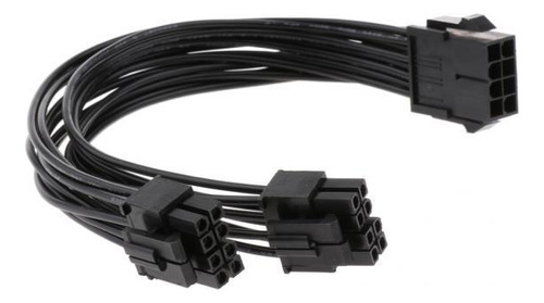 10 X 20cm Cpu A Dual Cpu (4 + 4) Psu Cable De Extensión De
