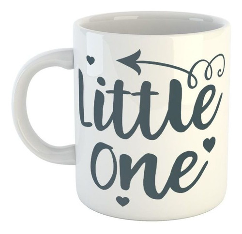 Taza De Plastico Frase Little One Flecha Pequeño Diseño Deco