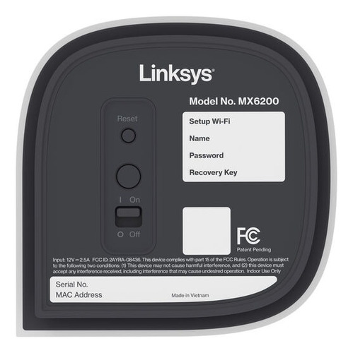 Router Linksys Velop Pro 6e Mx6202 Wifi 6 Triple Banda 2pack