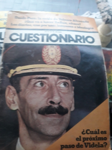 Revista Cuestionario N°29 Videla Balbin Rev Peruana Di Tella