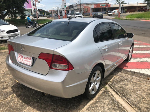 New Civic 1.8 Lx Gasolina Automático Prata 2007