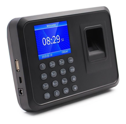 Reloj Control Asistencia Huella Digital Marcador Laboral