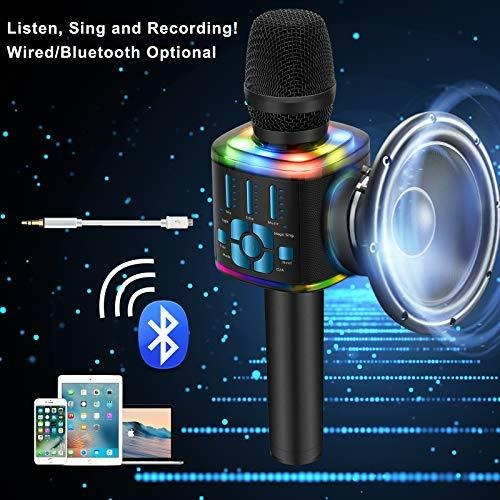 2021 Microfono Inalambrico Bluetooth Karaoke Magic Voice Pc