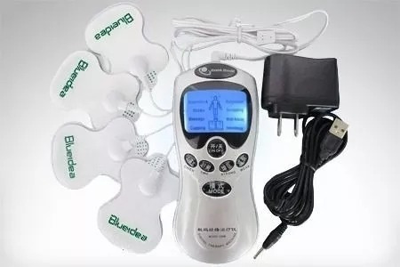 Masajeador Electrico Gimnasia Pasiva 4 Parches Isc