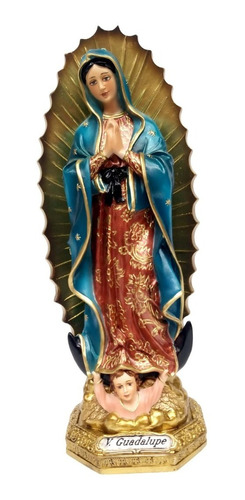 Virgen De Guadalupe 30cm Virgen Figart 