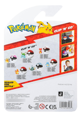 Pokemon Clip ´n´ Go - Trubbish + Heavy Ball