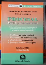 Comprar Guía De Procesal Civil Y Comercial Editorial Estudio Nuevo!