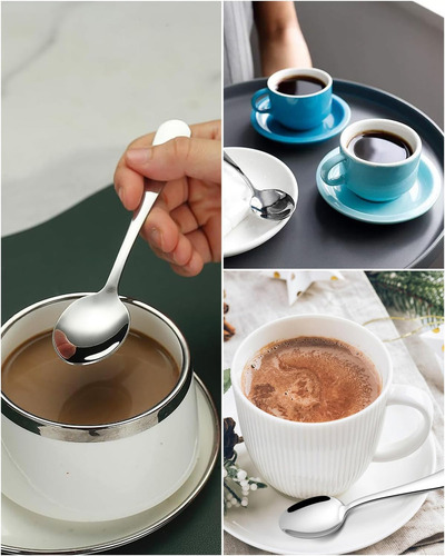 , X 10 Piezas Cucharas Para Cafe, Cucharitas Para Cafe,
