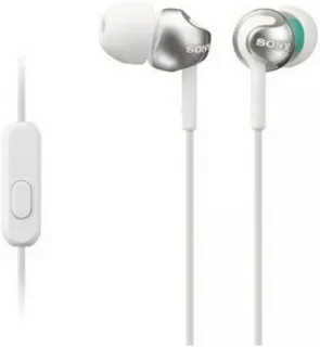 Sony Audifonos Alambricos In Ear ::.. Mdr Ex110ap Blanc Color Blanco