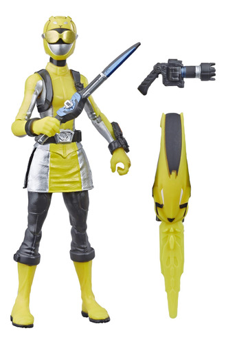 Power Rangers Beast Morphers Yellow Ranger Figura De Accion 