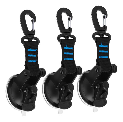 Gancho De Succión Blue Rotation, Juego De 3 Unidades, Para F