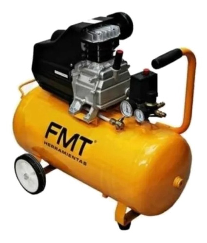 Compresor de aire eléctrico FMT TD-25100B 100L 2.5hp 220V 50Hz naranja