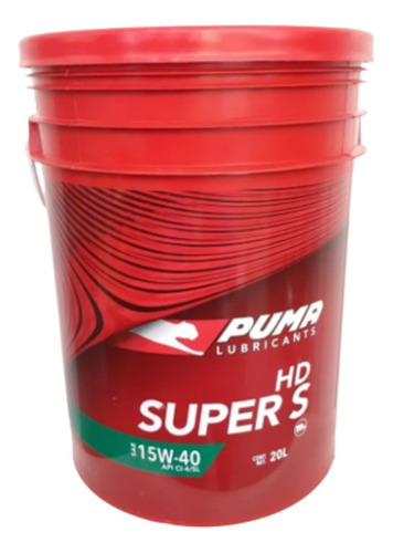Puma Aceite Hd Super S Sae 15w40 X 20 Litros