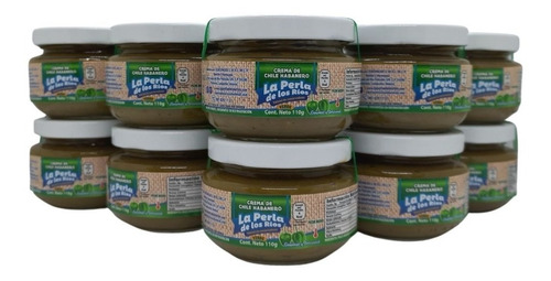 Imagen 1 de 9 de Salsa Habanera Verde La Perla De Los Rios Cont Neto 10pz