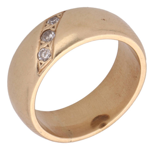 Argolla De 14k Oro Amarillo, 9.8 Gramos