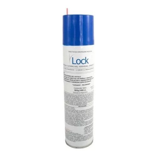 Lock X 400cc Espuma Insecticida Gleba