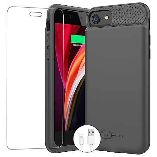 Estuche De Carga iPhone 8/7/6s/6/se (2022/2020) - Funda...