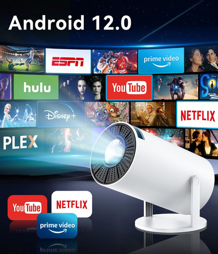 Proyectores 5g Profesional Wifi Bluetooth 4k 12000lm