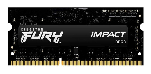 Memoria Ram 8gb 1600mhz Ddr3 Cl9 Kingston Fury Impact
