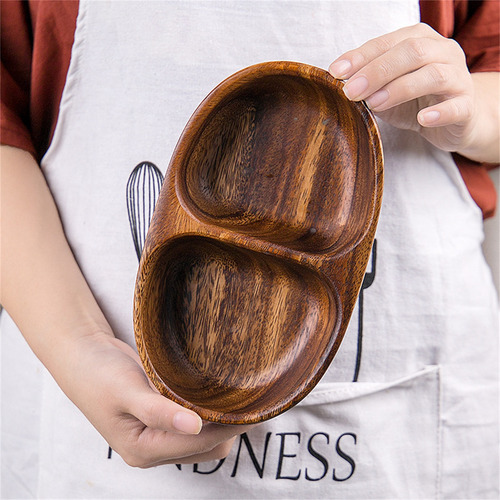 Recipientes De Comida Para Postres, Cuencos De Madera Natura