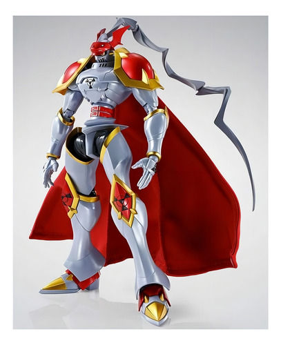 El renacimiento del Caballero Sagrado en Dukemon - S.H.Figuarts Digimon Bandai