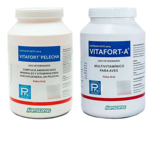 1 Vitafort-a Bote 500g + 1 Vitafor Pelecha 500g Con Envío