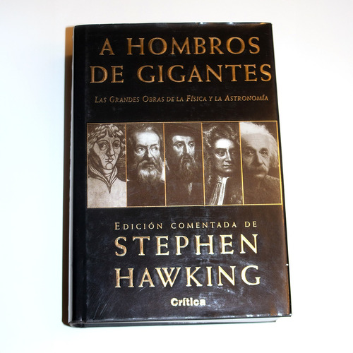 A Hombros De Gigantes, De Stephen Hawkin, Tapa Dura.
