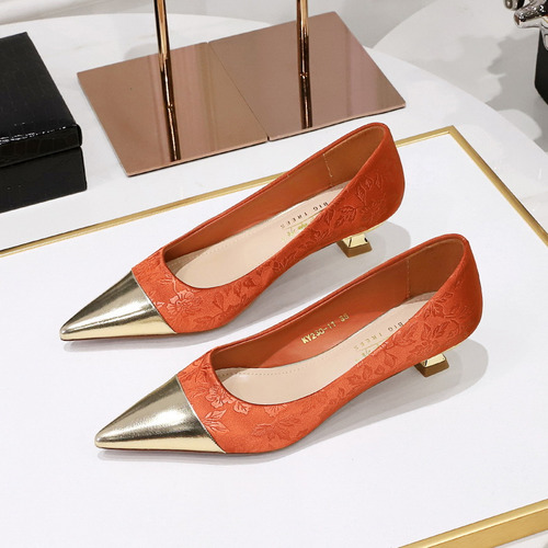 Zapatos Para Mujer Zapatos De Tacón Alto Con Punta Puntiagud