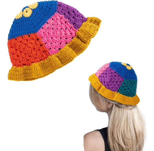 Osoplay Sombrero Cubo Crochet Mujer Sombreros Pesca A Juego