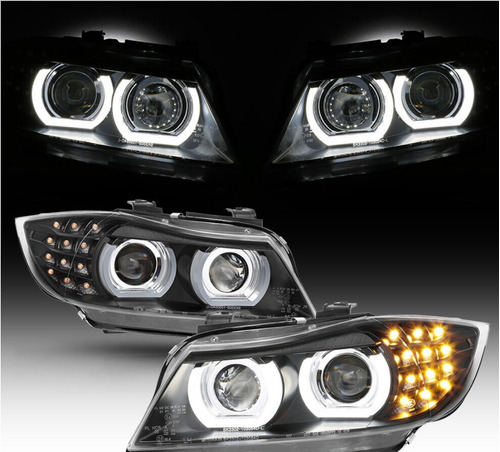 Par Faros Bmw 2009 A 2012 E90  325i 328i 335i Bixenon  Sedan