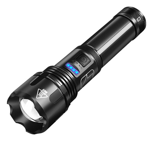 Lámpara Ultra Torch, Recargable Por Usb, Flash Led Potente Y